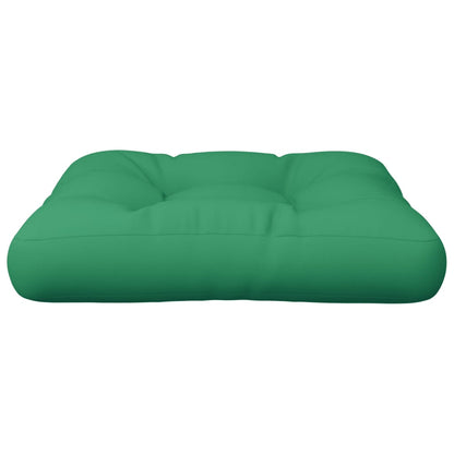 Palletkussen 50x50x12 cm stof groen