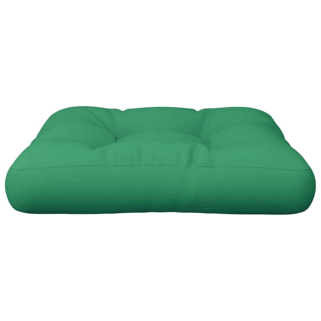 Palletkussen Stof 50 x 50 x 12 cm Groen