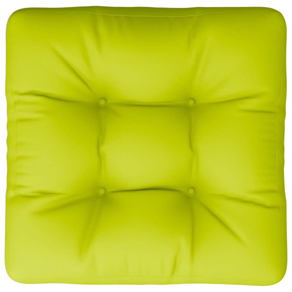 Palletkussen Stof Heldergroen 50 x 50 x 12 cm