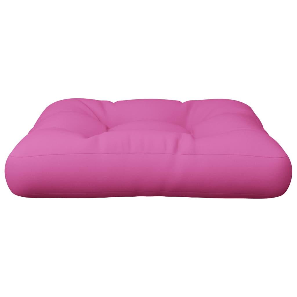 Palletkussen Stof Roze 50 x 50 x 12 cm