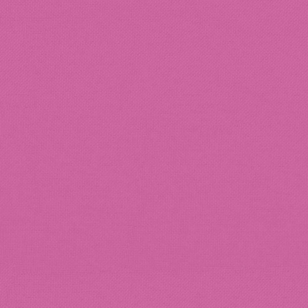 Palletkussen Stof Roze 50 x 50 x 12 cm