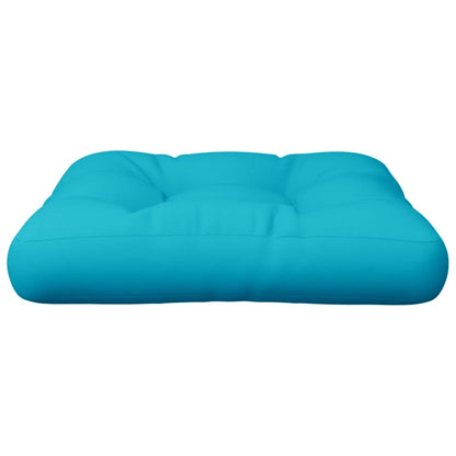 Palletkussen Stof Turquoise 50 x 50 x 12 cm