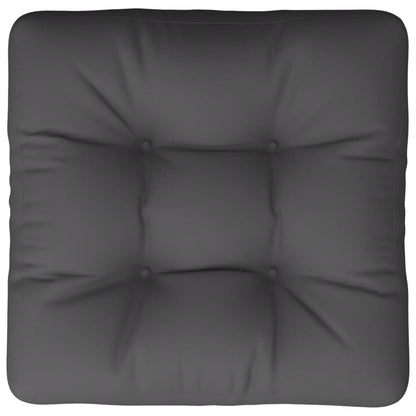 Palletkussen 60x60x12 cm stof grijs