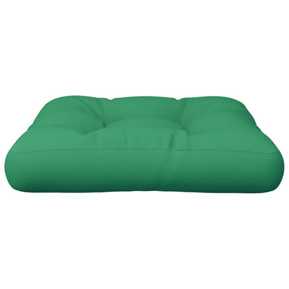 Palletkussen 60x60x12 cm stof groen