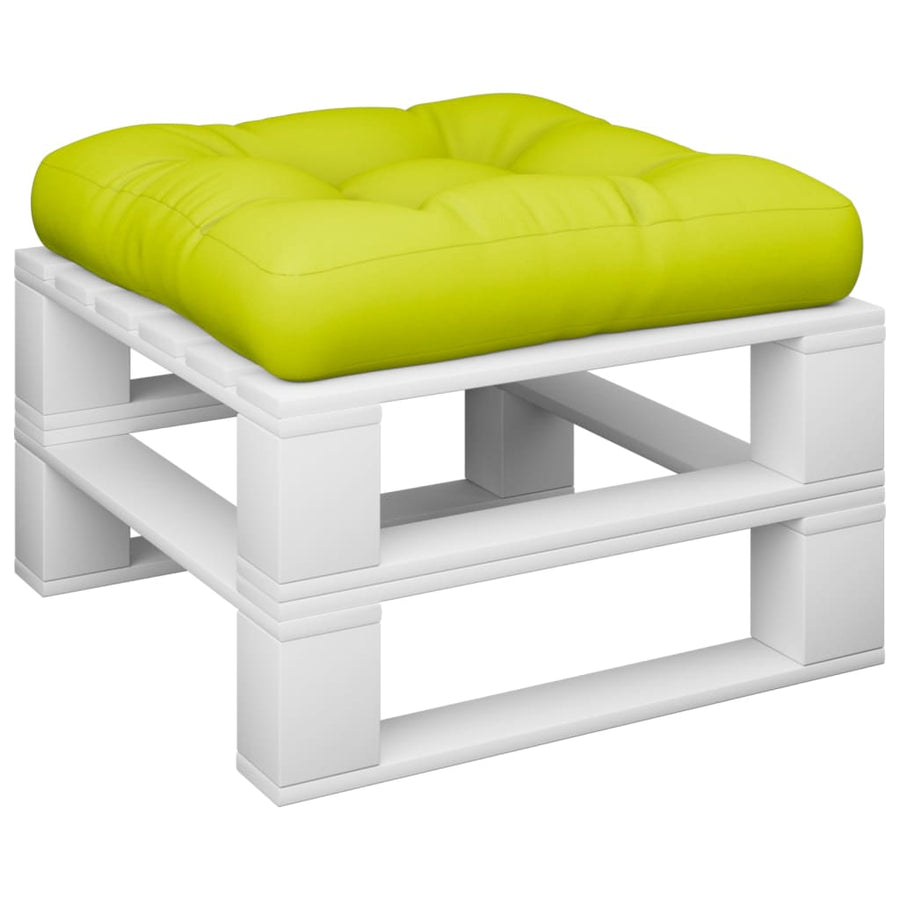Palletkussen Stof Heldergroen 60 x 60 x 12 cm