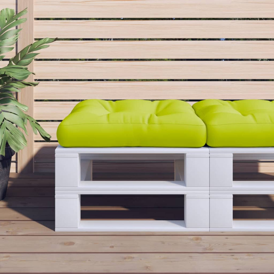 Palletkussen Stof Heldergroen 60 x 60 x 12 cm
