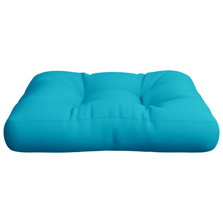 Palletkussen Stof Turquoise 60 x 60 x 12 cm