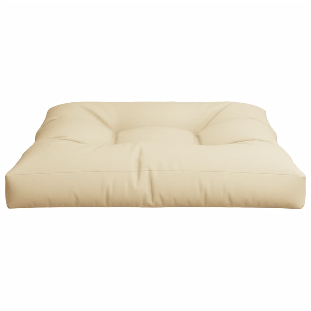 Palletkussen 70 x 70 x 12 cm Beige