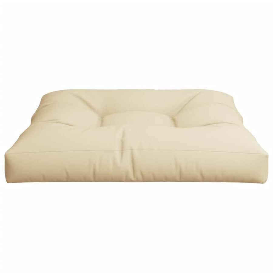 Palletkussen 70 x 70 x 12 cm Beige