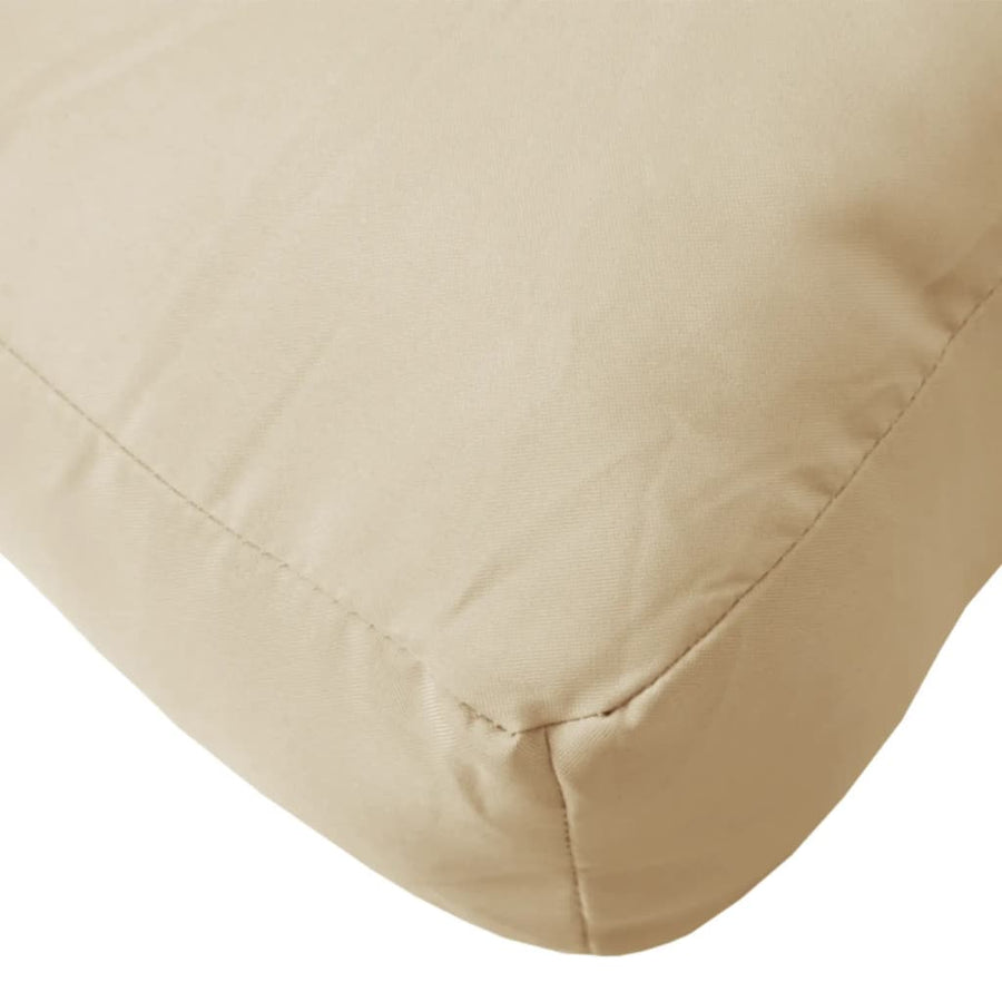 Palletkussen 70 x 70 x 12 cm Beige