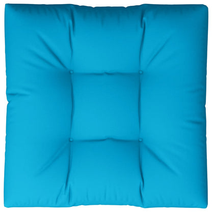 Palletkussen Stof Blauw 70 x 70 x 12 cm