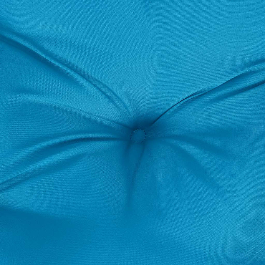 Palletkussen Stof Blauw 70 x 70 x 12 cm