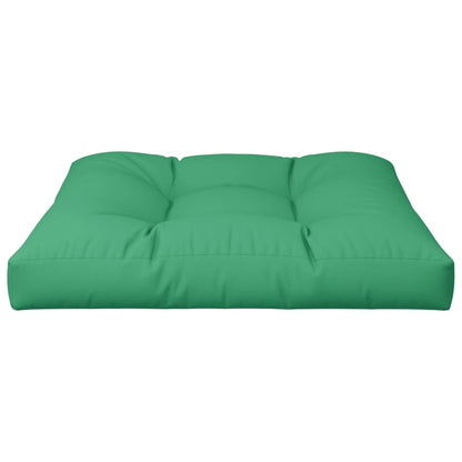 Palletkussen 70x70x12 cm stof groen
