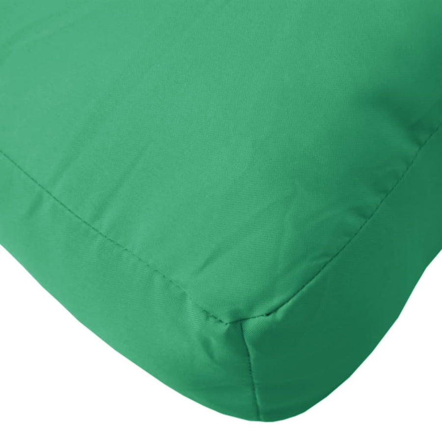 Palletkussen 70x70x12 cm stof groen