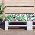 Palletkussen 70x70x12 cm meerkleurig polyester