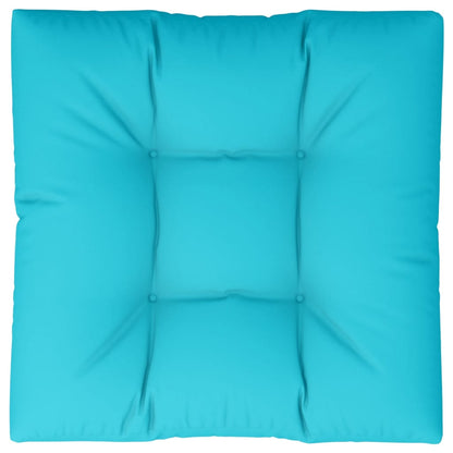 Palletkussen Stof Turquoise 70 x 70 x 12 cm
