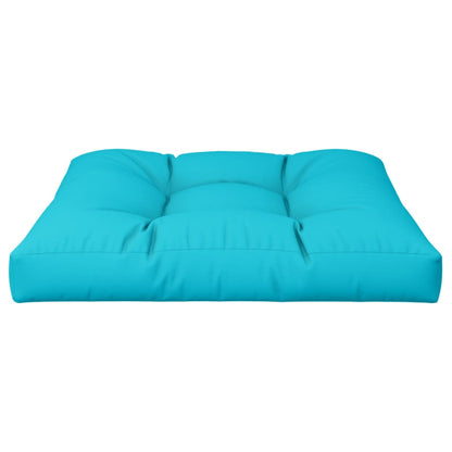 Palletkussen Stof Turquoise 70 x 70 x 12 cm