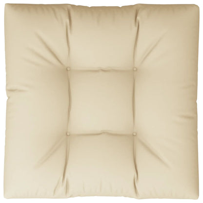 Palletkussen 80x80x12 cm stof beige
