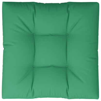 Palletkussen 80x80x12 cm stof groen