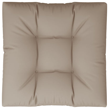 Palletkussen 80x80x12 cm stof taupe