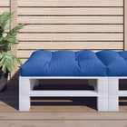Pallet Cushion Fabric Royal Blue 80 x 80 x 12 cm