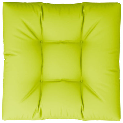 Palletkussen 80x80x12 cm stof heldergroen