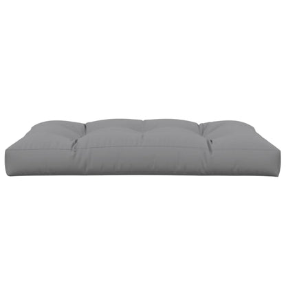 Palletkussen Stof 120 x 80 x 12 cm Grijs