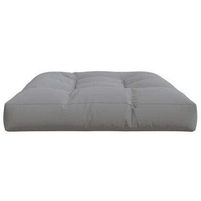 Palletkussen Stof 120 x 80 x 12 cm Grijs