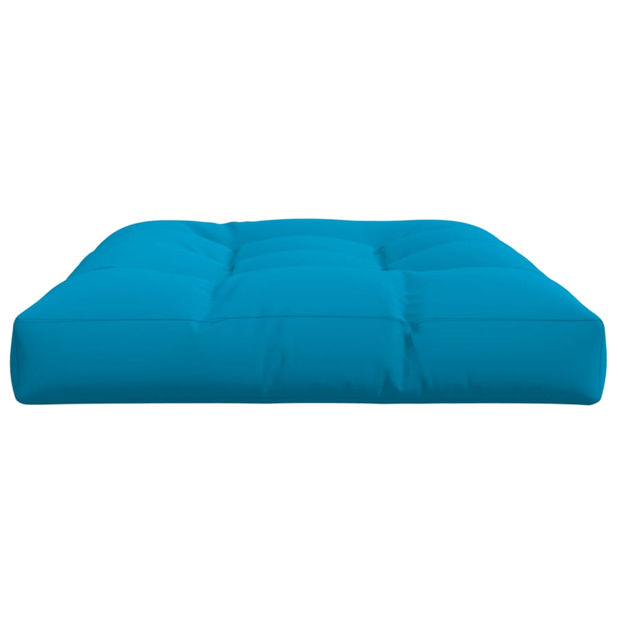 Palletkussen Stof Blauw 120 x 80 x 12 cm