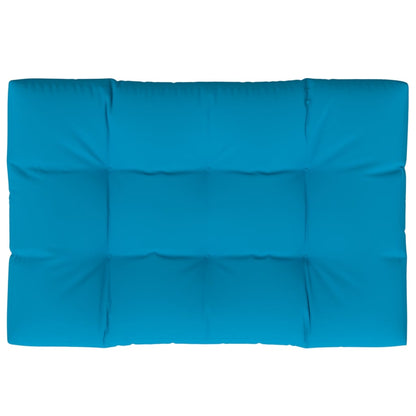 Palletkussen Stof Blauw 120 x 80 x 12 cm