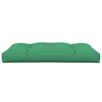 Palletkussen 120x80x12 cm stof groen