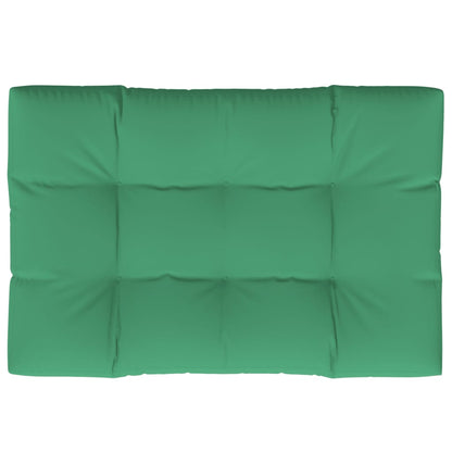 Palletkussen 120x80x12 cm stof groen