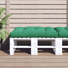 Palletkussen 120x80x12 cm groen polyester