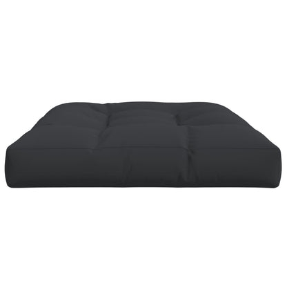 Palletkussen Stof 120 x 80 x 12 cm Zwart