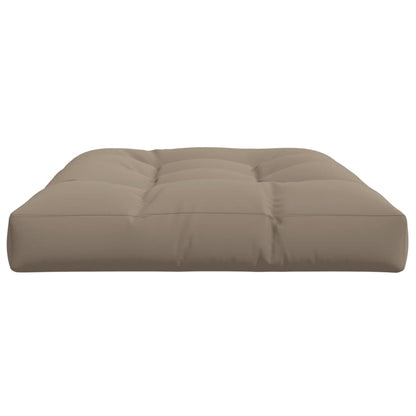 Palletkussen 120x80x12 cm stof taupe