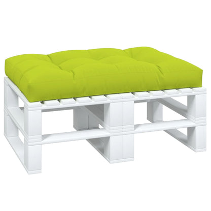 Palletkussen 120x80x12 cm stof heldergroen