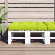 Palletkussen 120x80x12 cm heldergroen polyester