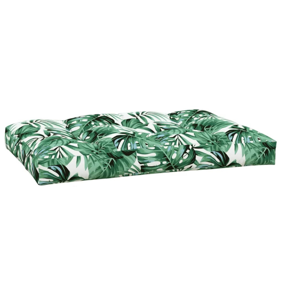 Palletkussen 120x80x12 cm stof groen