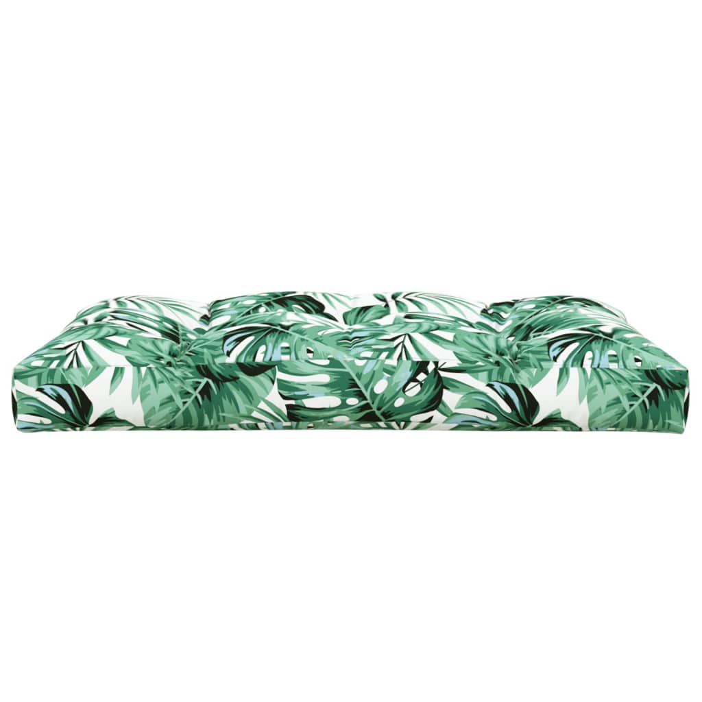 Palletkussen 120x80x12 cm stof groen