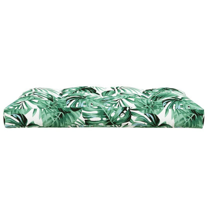 Palletkussen 120x80x12 cm stof groen