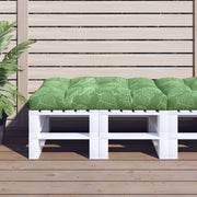 Pallet cushion leaf pattern 120x80x12 cm fabric