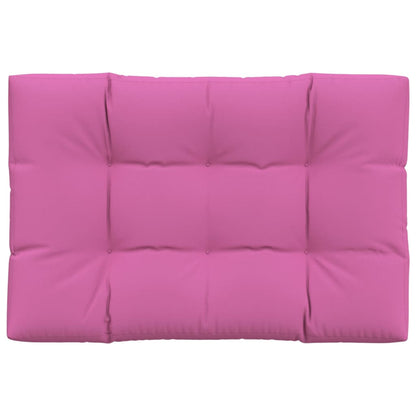 Palletkussen Stof Roze 120 x 80 x 12 cm