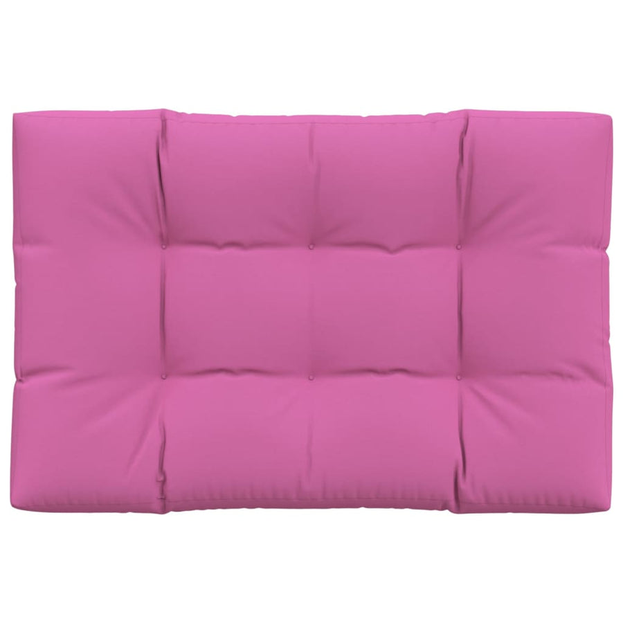 Palletkussen Stof Roze 120 x 80 x 12 cm