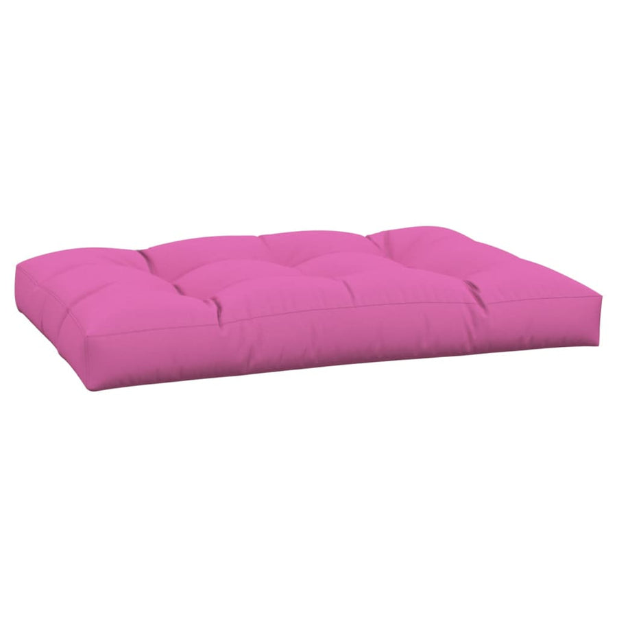 Palletkussen Stof Roze 120 x 80 x 12 cm