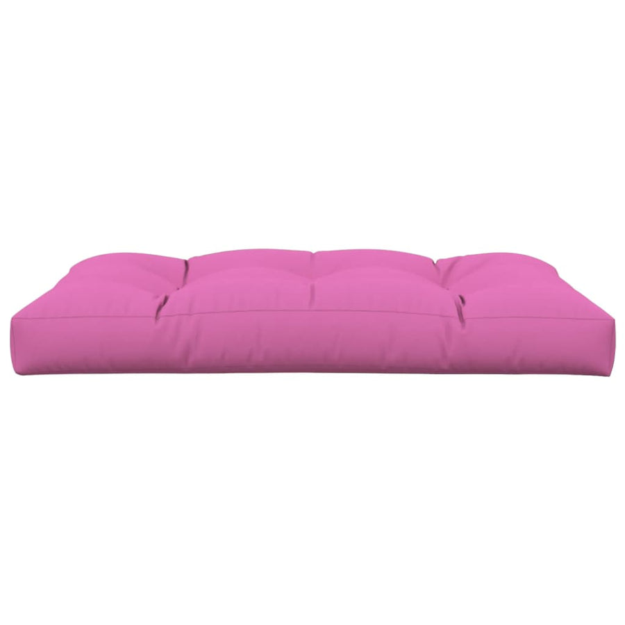Palletkussen Stof Roze 120 x 80 x 12 cm