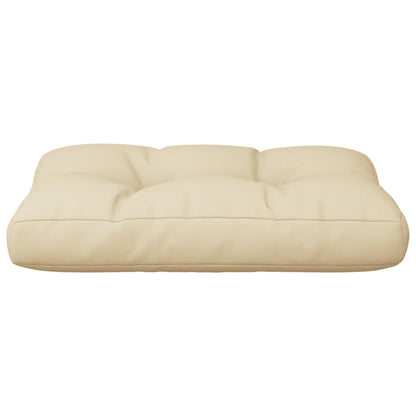 Palletkussen 50x40x12 cm stof beige