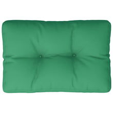 Palletkussen 50x40x12 cm stof groen
