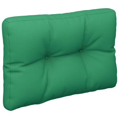 Palletkussen 50x40x12 cm stof groen