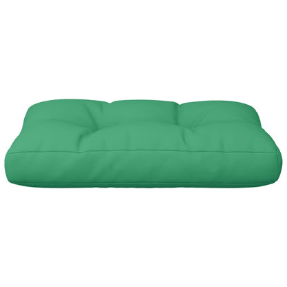 Palletkussen 50x40x12 cm stof groen