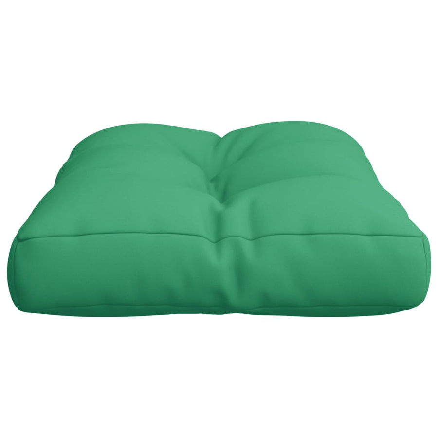 Palletkussen 50x40x12 cm stof groen